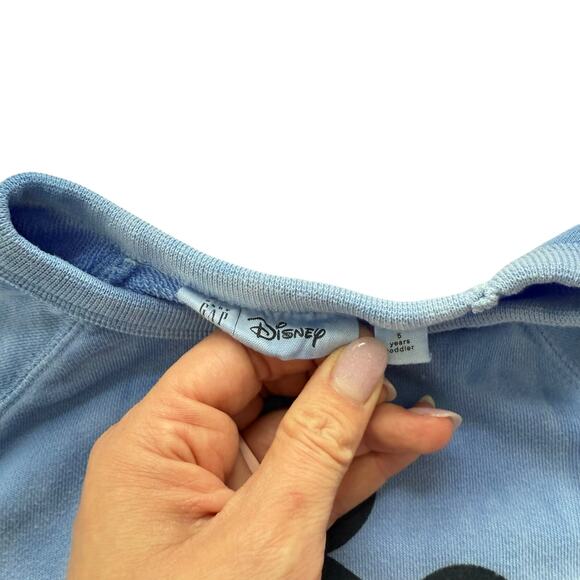 Gap x Disney Mickey Mouse Tie Dye Sweatshirt Size 5T - Picture 4 of 4